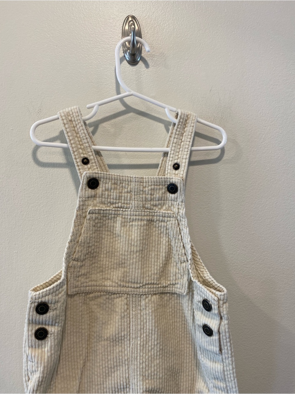 Little co organic cotton corduroy overalls in size 3t - Picture 2 of 6